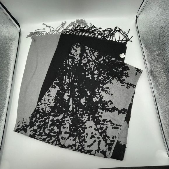 Women Wool Scarf Lady Fringe Shawl Pashmina Style Scarves L’ Orchidee - Picture 11 of 11